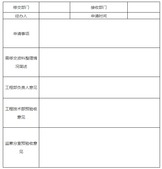 工程档案资料管理